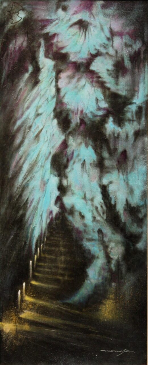 ひかり（龍泉洞にて）