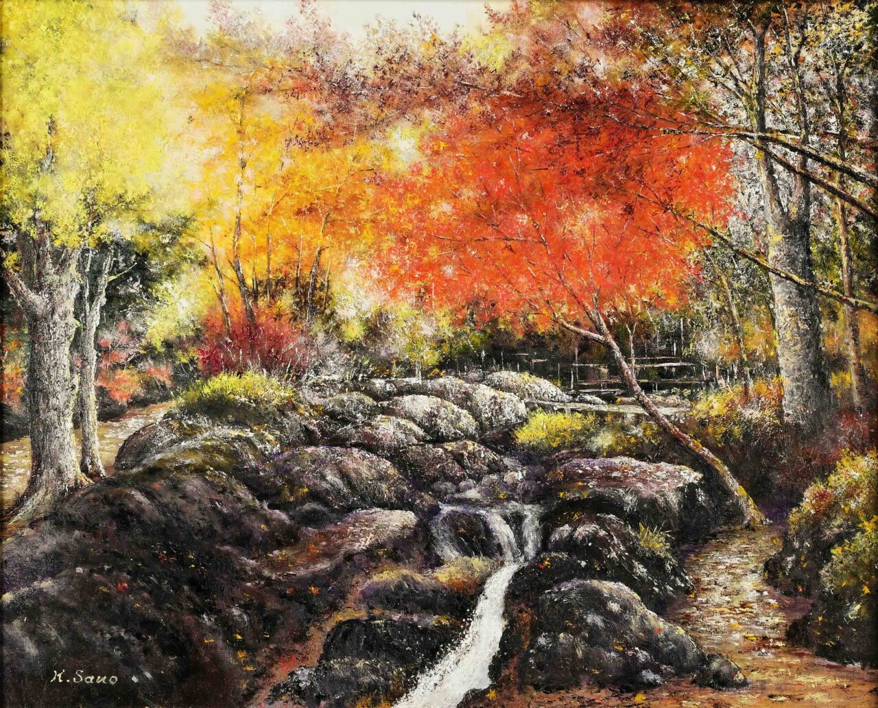 紅葉に誘われて