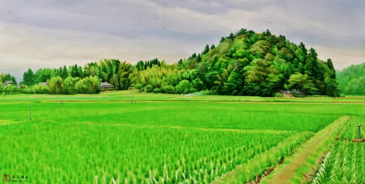 里山(千葉県大栄町伊能)(遺作)