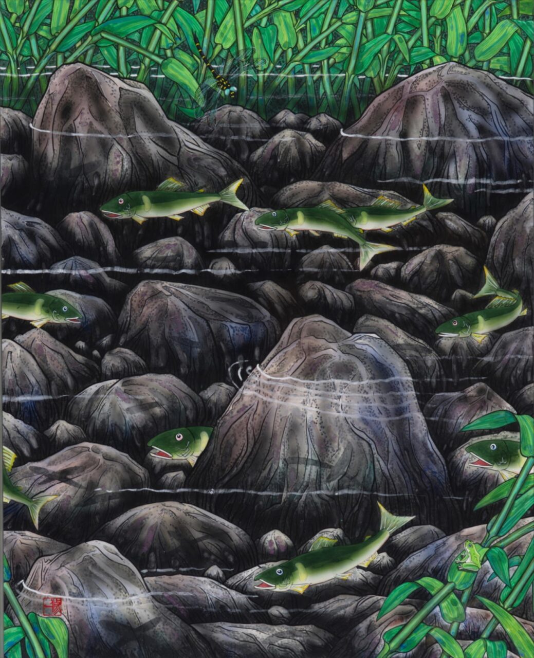 理事 増渕 修一
30号F　日本画