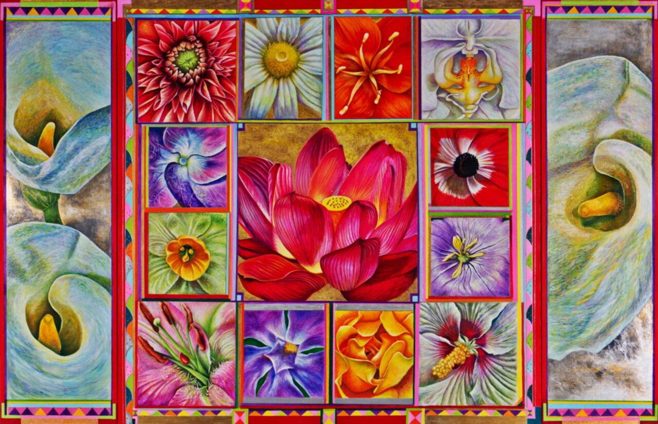 コロナに想う花曼陀羅