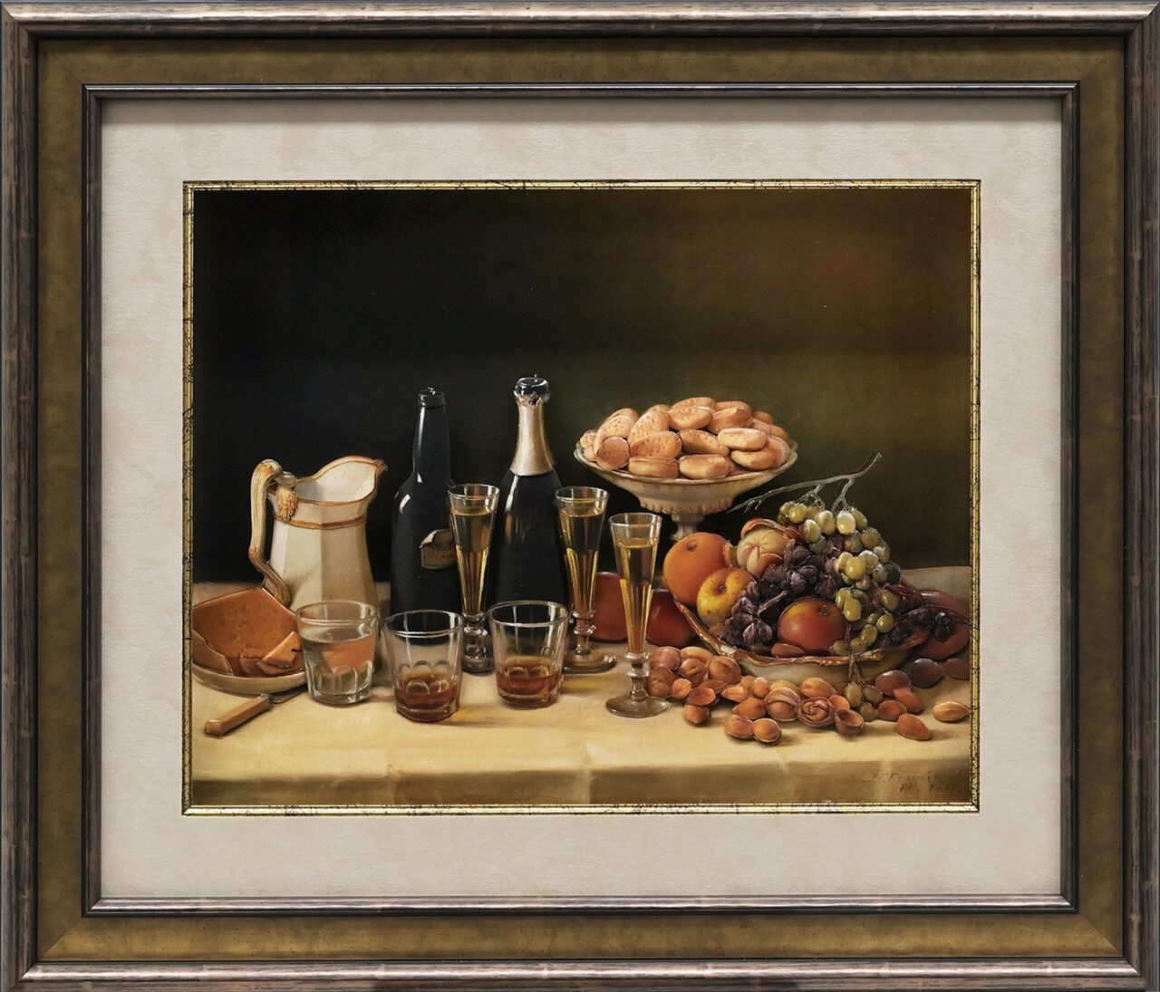wine.cheese.and fruit
