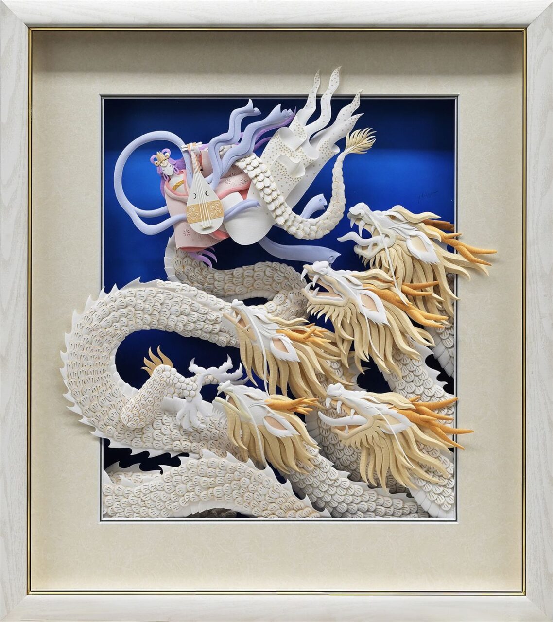 弁財天と五頭龍