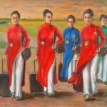 75 二宮浩司「フライトを終えてベトナムエアラインのCAたち」