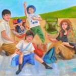 64 河合哲夫 「大凧あげ見物」