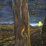 56 樹・満月 三戸喜久雄