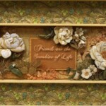 128 Garden lnspiration-Friends are Sunshine of Life 柳澤清美