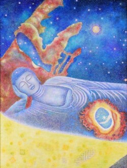 s-41 課題優秀賞 横溝 靖子 誕生と消滅 80 油彩画 s-41 課題優秀賞 横溝 靖子 誕生と消滅 80 油彩画