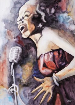 s-72 クリティック賞 山田 享 煙が目にしみる 40F 水彩画 s-72 クリティック賞 山田 享 煙が目にしみる 40F 水彩画