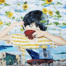 10 木村 巴 生きる 550 油彩画 10 木村 巴 生きる 550 油彩画