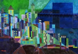 s-42 横本 早苗 ボヤージュ 50P 油彩画 s-42 横本 早苗 ボヤージュ 50P 油彩画