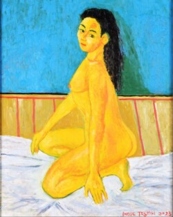 s-59 今井 紀樹 裸婦 30F 油彩画  s-59 今井 紀樹 裸婦 30F 油彩画