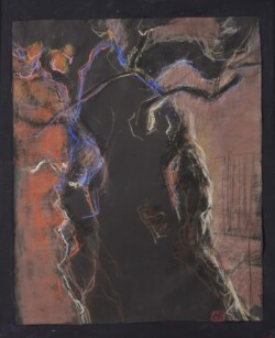 s-23-1 日月賞 上村 尚子 歳月 ミクストメディア s-23-1 日月賞 上村 尚子 歳月 ミクストメディア