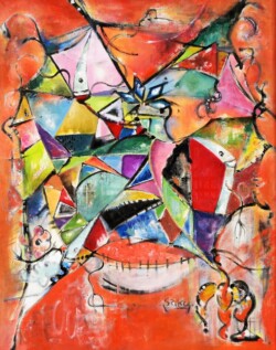 s-68 SAKURAKO 捕らわれている 30F 油彩画 s-68 SAKURAKO 捕らわれている 30F 油彩画