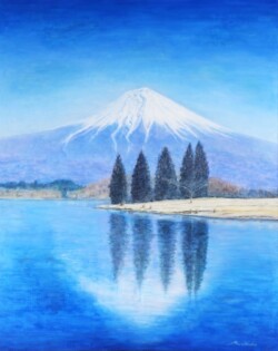 s-21 大久保 亮 祈りの宙 100 油彩画 s-21 大久保 亮 祈りの宙 100 油彩画