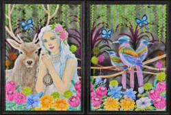 35 奨励賞 松田 美歩 おとぎ話 水彩画 35 奨励賞 松田 美歩 おとぎ話 水彩画