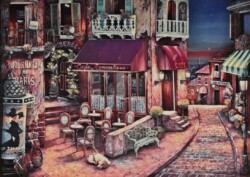 27 西山 喬子 カフェロマンティク シャドーボックスアート 27 西山 喬子 カフェロマンティク シャドーボックスアート