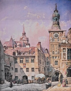 8 大谷 弘子 オールド タウン ホール シャドーボックスアート 8 大谷 弘子 オールド タウン ホール シャドーボックスアート