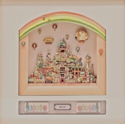 22 千松 宏子 画材の王国 シャドーボックスアート 22 千松 宏子 画材の王国 シャドーボックスアート