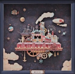 13 鹿島 えり子 横浜ワンダーランドシャドーボックスアート 13 鹿島 えり子 横浜ワンダーランドシャドーボックスアート