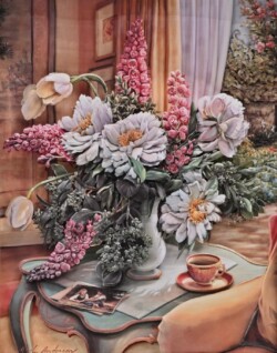 10 大橋 和子 By The Window シャドーボックスアート 10 大橋 和子 By The Window シャドーボックスアート