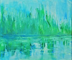 2 朝木 義之 微静寂の水辺 ミクストメディア 2 朝木 義之 微静寂の水辺 ミクストメディア