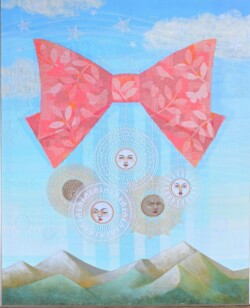 会員 大久保青比 Gift/ギフト 100F ミクストメディア 会員 大久保青比 Gift/ギフト 100F ミクストメディア