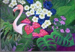 会員 横本 早苗 インランド.シー(内海) 50号P 油彩画 会員 横本 早苗 インランド.シー(内海) 50号P 油彩画