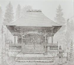 会員 吉田 迪子 神旅(1) 100 ペン画 会員 吉田 迪子 神旅(1) 100 ペン画