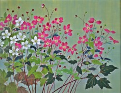 準会員 大西 千明 庭の秋 50F 日本画 準会員 大西 千明 庭の秋 50F 日本画