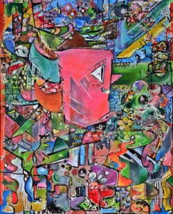 創展賞 準会員 SAKURAKO レター 100F 油彩画 創展賞 準会員 SAKURAKO レター 100F 油彩画