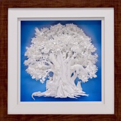 会友 中山 ゆかり 平穏(へいおん) 600x600 3Dシャドーボックスアート 会友 中山 ゆかり 平穏(へいおん) 600x600 3Dシャドーボックスアート