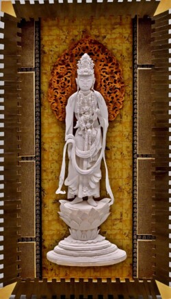 一般 田原 貴美子 弥勒菩薩 3Dシャドーボックスアート 一般 田原 貴美子 弥勒菩薩 3Dシャドーボックスアート