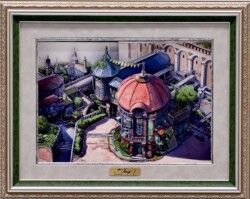 一般 川鍋 恵子 アブナ荘 外観 3Dシャドーボックスアート 一般 川鍋 恵子 アブナ荘 外観 3Dシャドーボックスアート