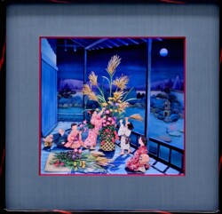 一般 堀川 佐知子 七草遊び 3Dシャドーボックスアート 一般 堀川 佐知子 七草遊び 3Dシャドーボックスアート