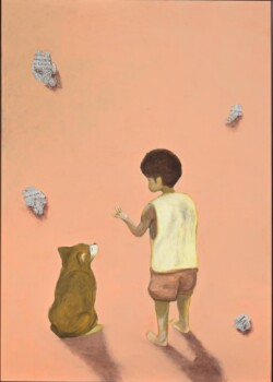 一般 杉本 康則 『夢』をください ミクストメディア 一般 杉本 康則 『夢』をください ミクストメディア