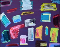 一般 川口 正治 むらさき 水彩画 一般 川口 正治 むらさき 水彩画