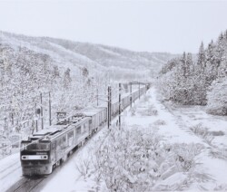 一般 山下 信治 銀世界をゆく 鉛筆画 一般 山下 信治 銀世界をゆく 鉛筆画