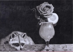 一般 矢田 美聡 知性と野生 鉛筆画 一般 矢田 美聡 知性と野生 鉛筆画