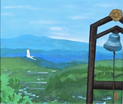 一般 国分 誠 夜明けまじか 日本画 一般 国分 誠 夜明けまじか 日本画