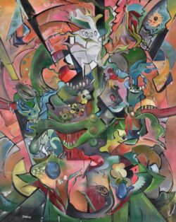 テーマ優秀賞 準会員 SAKURAKO SAKURAKO 油彩画 この世のために 100F テーマ テーマ優秀賞 準会員 SAKURAKO SAKURAKO 油彩画 この世のために 100F テーマ