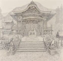 会 員 Yoshida Michiko 吉田 迪子 ペン画 神旅Ⅲ 147×156 会 員 Yoshida Michiko 吉田 迪子 ペン画 神旅Ⅲ 147×156