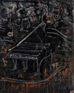 一般 Taniguchi Yoshiko 谷口 祥子 油彩画 角野君のショパン 一般 Taniguchi Yoshiko 谷口 祥子 油彩画 角野君のショパン