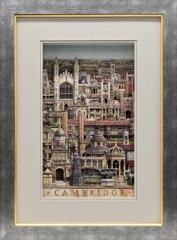 一般 Seto Emiko 瀬戸恵美子 3Dシャドーボックスアート CAMBRIDGE 104×76 一般 Seto Emiko 瀬戸恵美子 3Dシャドーボックスアート CAMBRIDGE 104×76