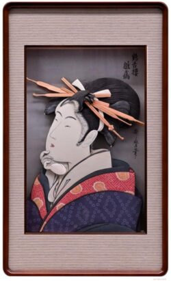 一般 Tanaka Chikako 田中千歌子 3Dシャドーボックスアート 鶴舌楼 雛鶴 一般 Tanaka Chikako 田中千歌子 3Dシャドーボックスアート 鶴舌楼 雛鶴