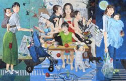 理 事 kimura Tomoe 木村 巴 油彩画 太陽の末裔Ⅳ 162×250 テーマ 理 事 kimura Tomoe 木村 巴 油彩画 太陽の末裔Ⅳ 162×250 テーマ