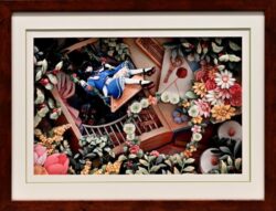 一般 Sumiyoshi Kiyoko 住吉喜代子 3Dシャドーボックスアート ⑤End of fairyland journey 一般 Sumiyoshi Kiyoko 住吉喜代子 3Dシャドーボックスアート ⑤End of fairyland journey