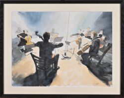 奨励賞 準会員 Yamada Toru 山田 享 水彩画 チェロアンサンブル 20号 奨励賞 準会員 Yamada Toru 山田 享 水彩画 チェロアンサンブル 20号