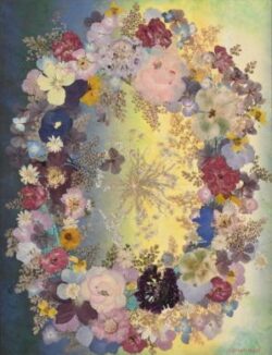 一般 Satou Ayako 佐藤 綾子 ミクストメディア 花のまわりで 一般 Satou Ayako 佐藤 綾子 ミクストメディア 花のまわりで