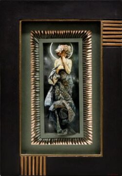 一般 Tahara Kimiko 田原貴美子 3Dシャドーボックスアート 月の光 一般 Tahara Kimiko 田原貴美子 3Dシャドーボックスアート 月の光